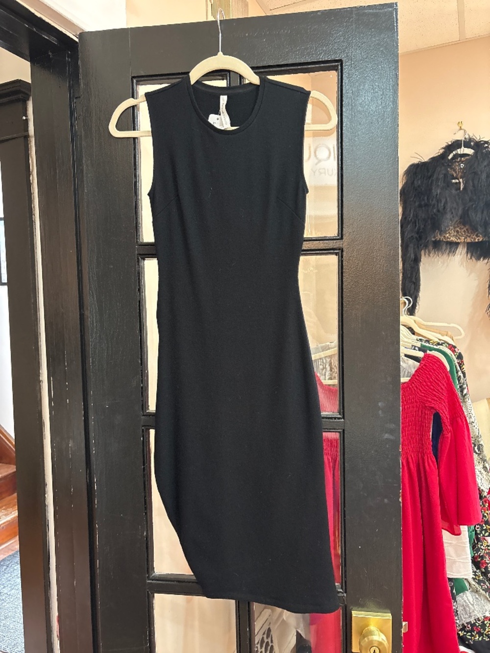 Babaton black dress